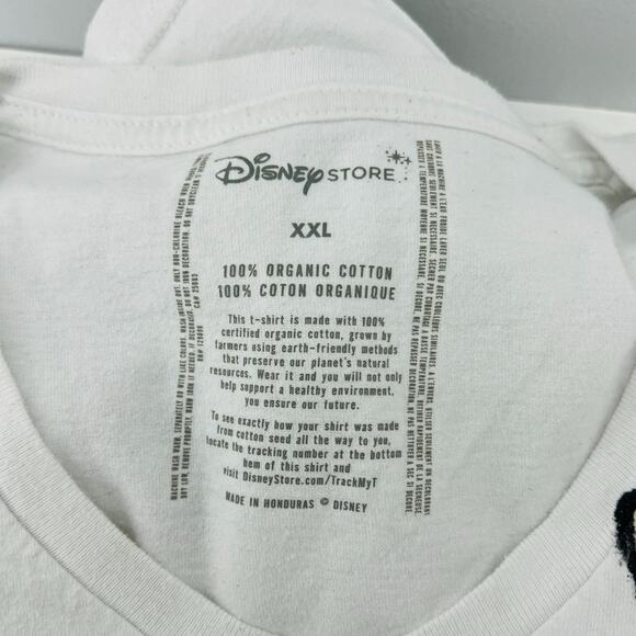 Disney Store Tinker Bell Blowing Hearts Kisses Graphic Tee Ladies XXLarge OOP Ra - Picture 3 of 4